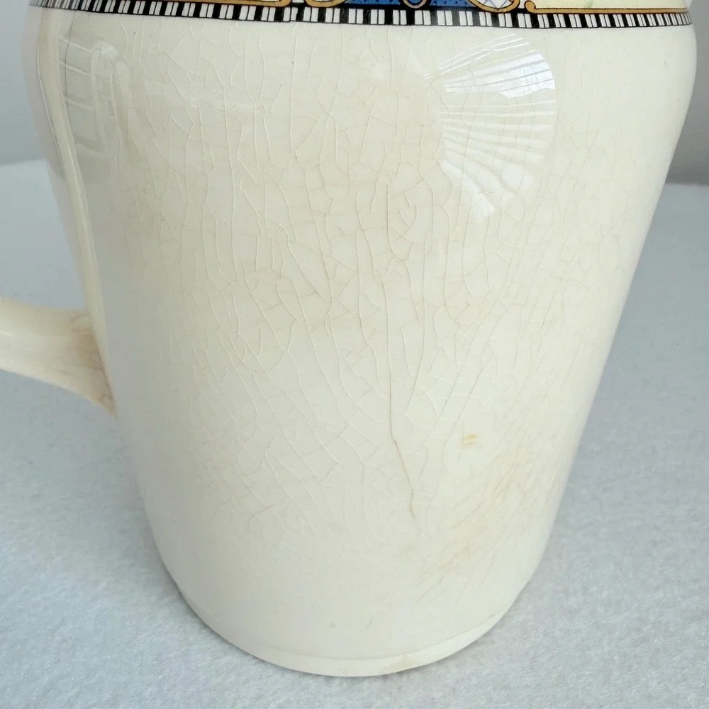 Universal Cambridge Camwood Balerina, milk pitcher, quart size pink rose Vintage